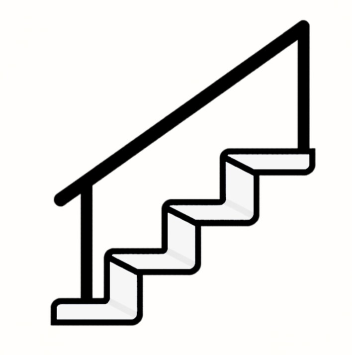 Schody malowane