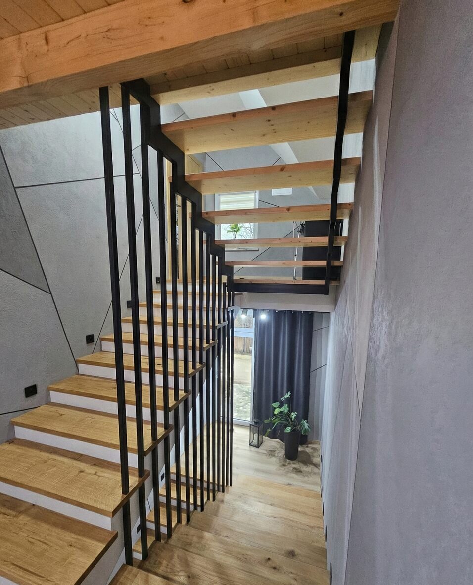 balustrady schodowe modern